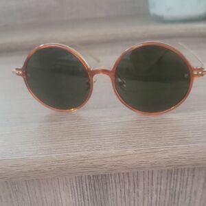 Linda Farrow Orange Sunglasses